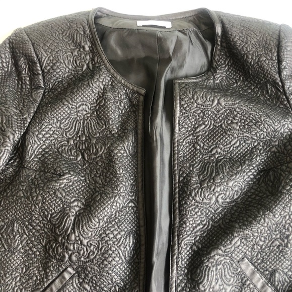 Black embossed jacket - Picture 5 of 7